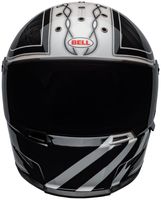 Bell-eliminator-culture-helmet-outlaw-gloss-black-white-front