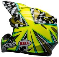 Bell-moto-9-flex-dirt-helmet-tagger-mayhem-gloss-green-black-white-back-left