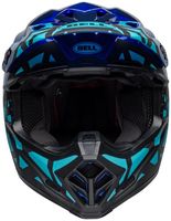 Bell-moto-9-mips-dirt-helmet-tremor-matte-gloss-blue-black-front